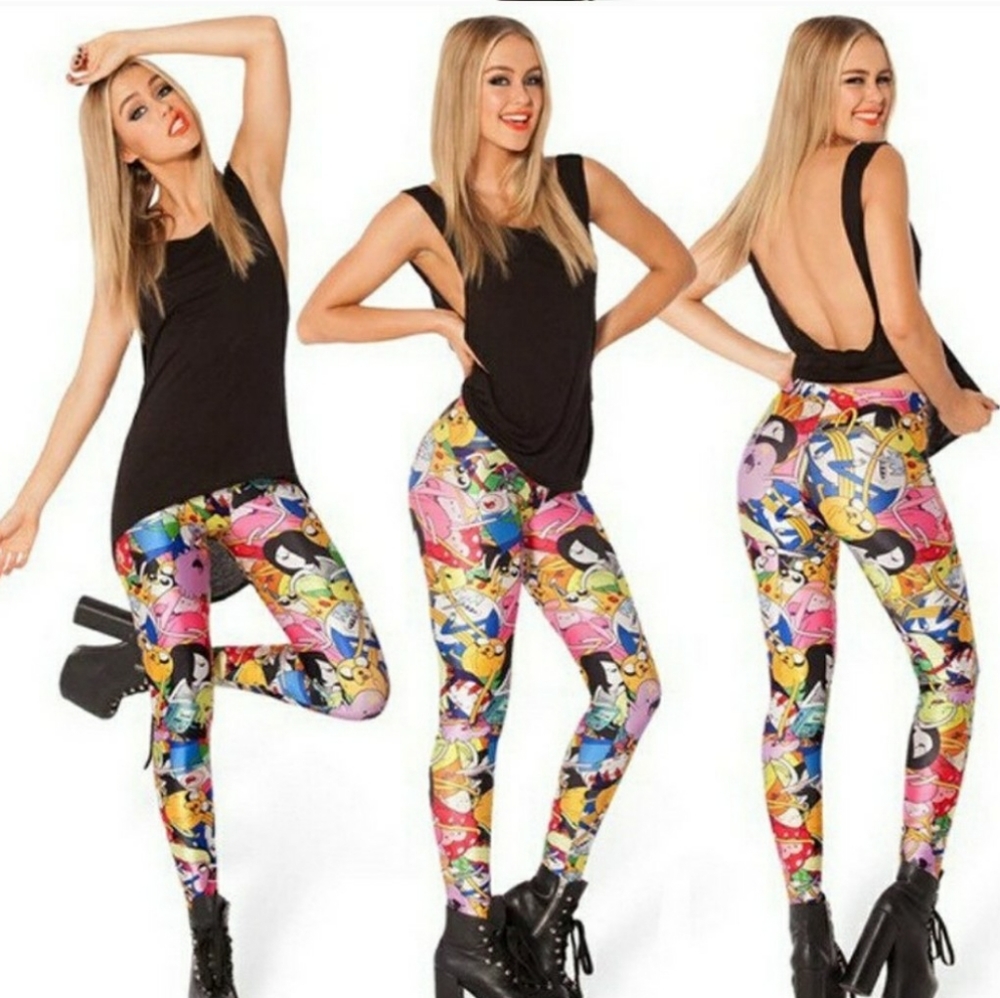 Blackmilk Adventure Time Classic Leggings S